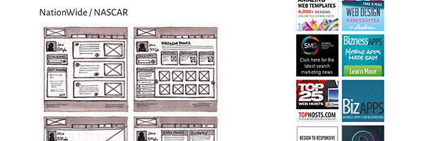 18 Great Examples of Sketched UI Wireframes and Mockups